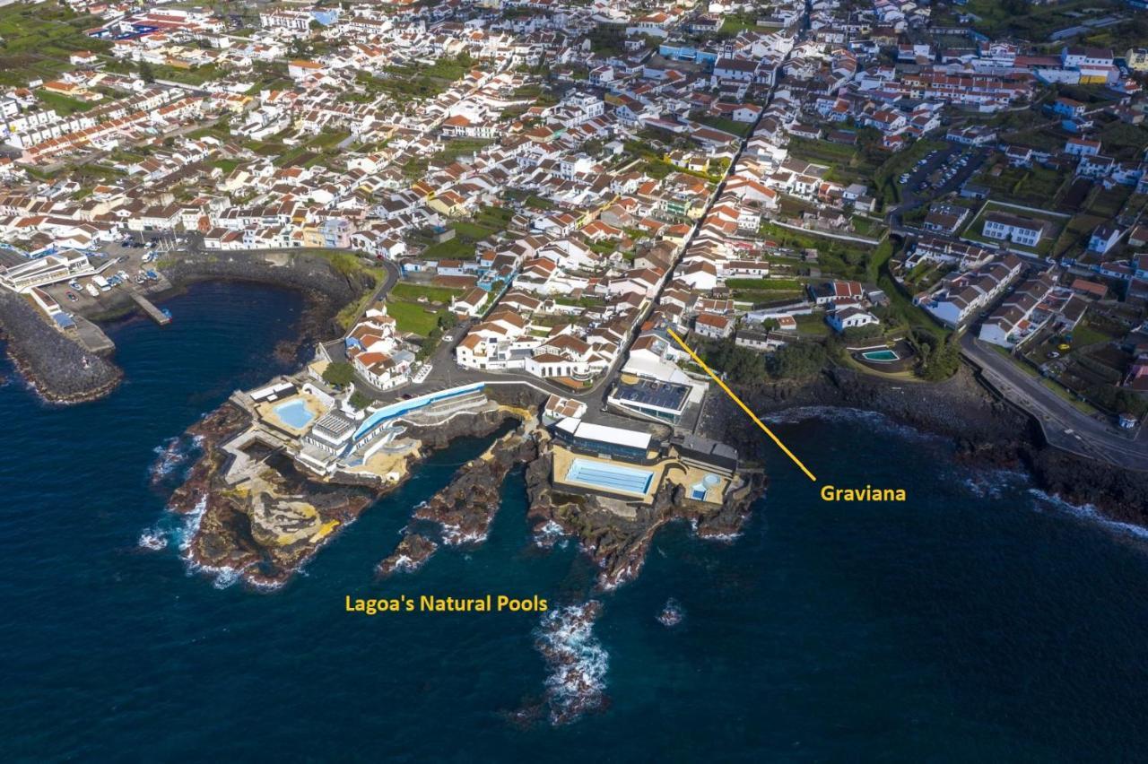 Graviana - Pedra Negra Charming House Apartment Lagoa  Luaran gambar